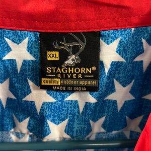 Staghorn River XXL button down shirt